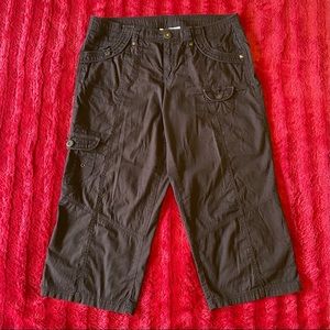STYLE & CO Adjustable Cargo Capri/Shorts